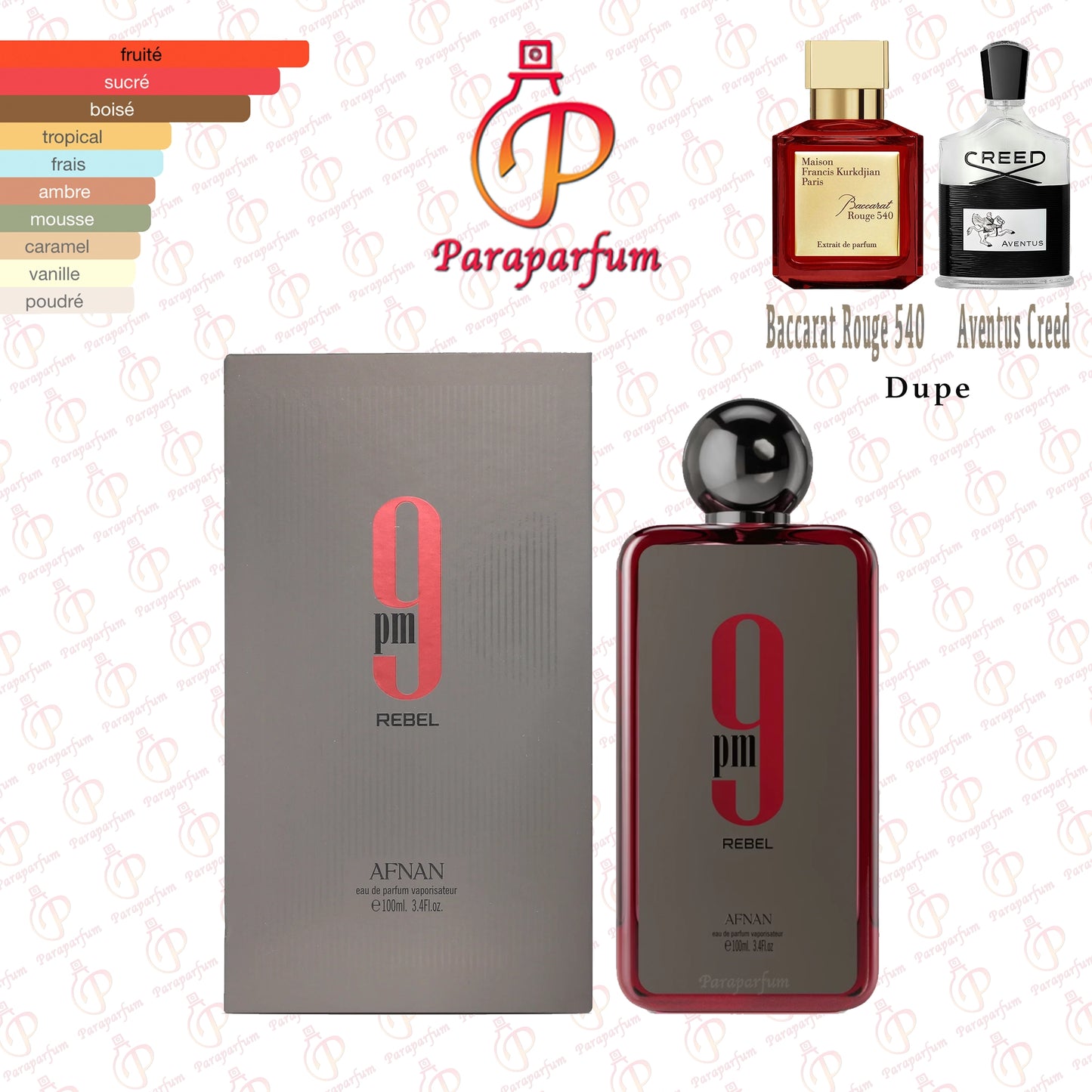 9 PM Rebel Afnan 100ml