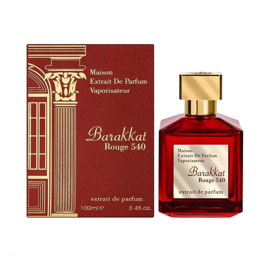Barakkat Rouge 540 Extrait De Parfum Fragrance World 100ml