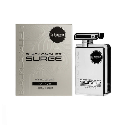 Black Cavalier Surge Le Bonheur Perfumes 100ml