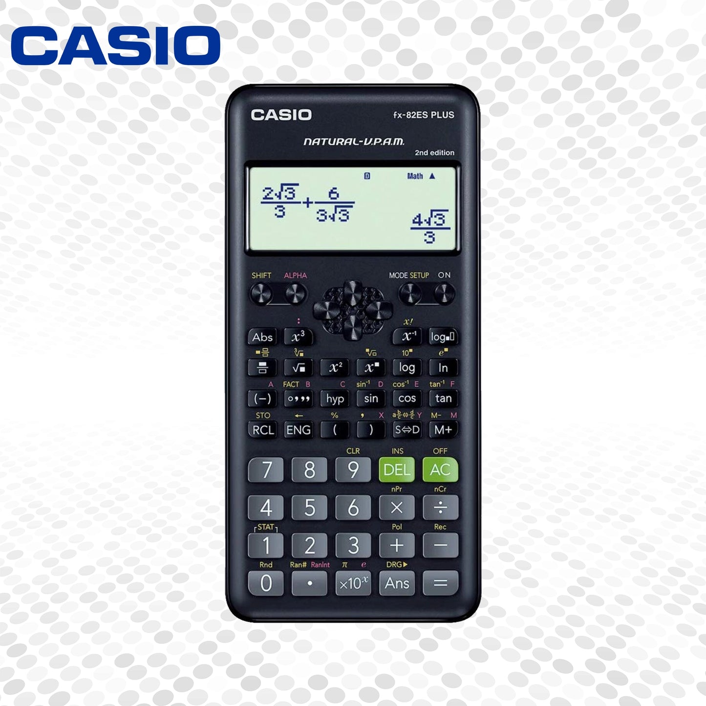 Calculatrice Scientifique Casio FX-82ES Plus 252 Fonctions