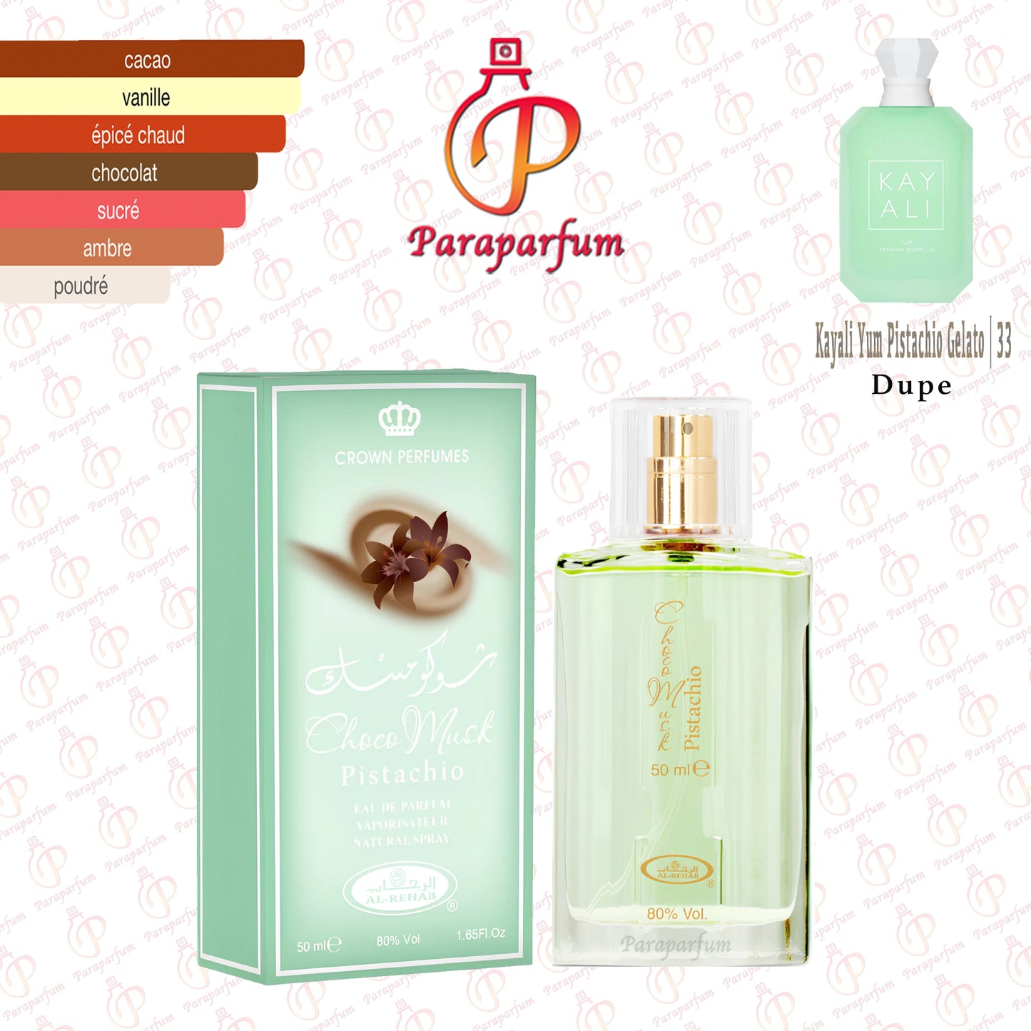 Choco Musk Pistachio Al Rehab 50ml