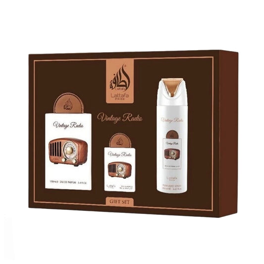 Coffret Vintage Radio Lattafa