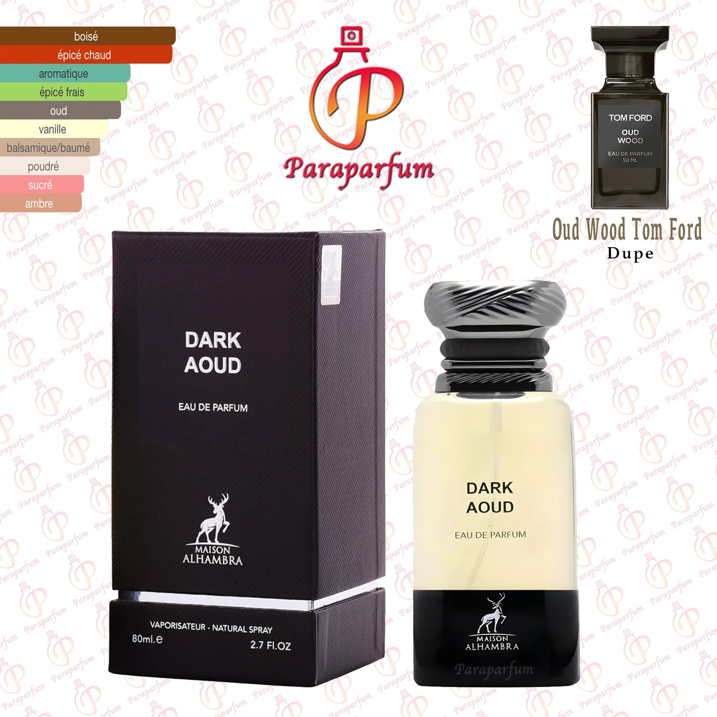Dark Aoud Maison Alhambra 80ml