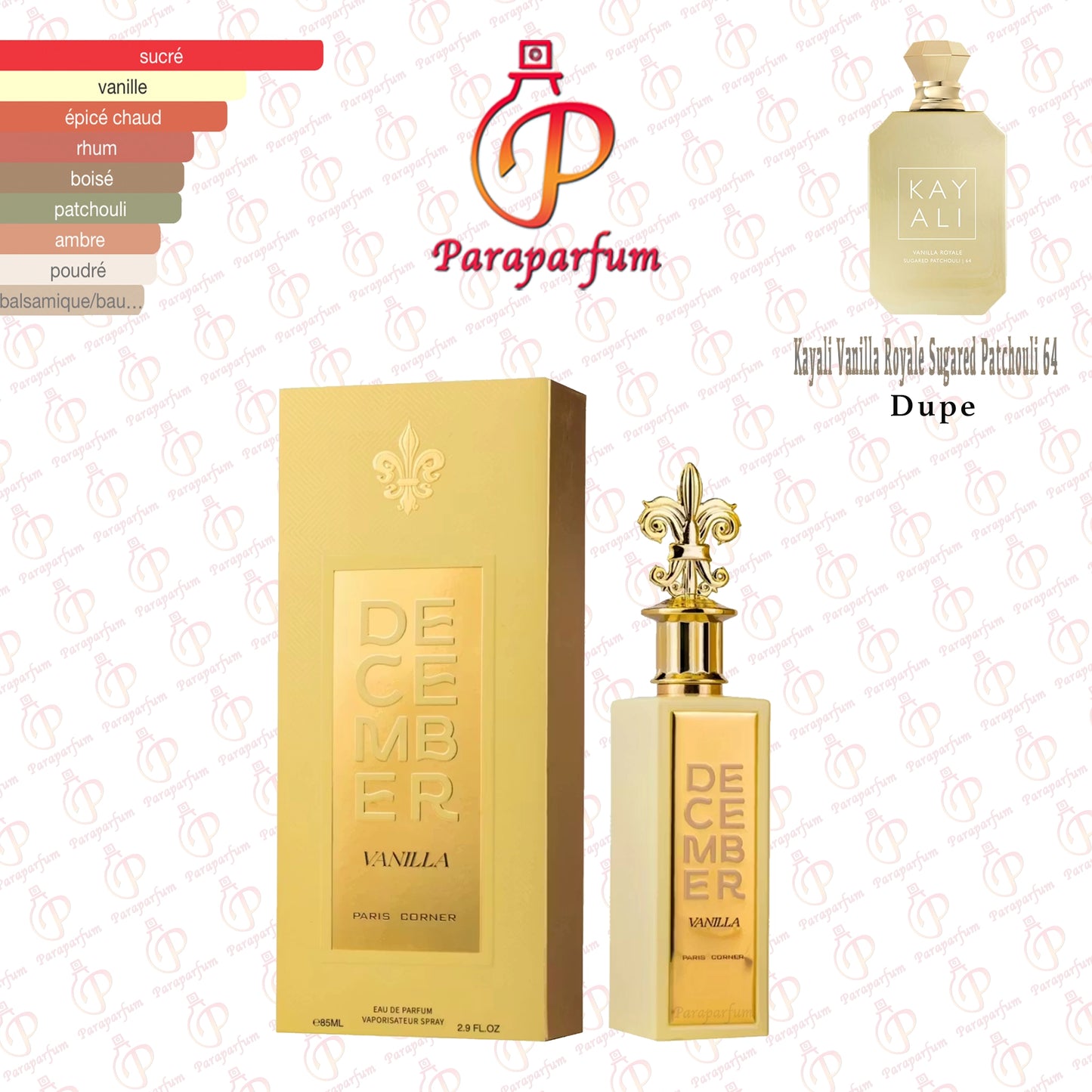 December Vanilla Paris Corner 85ml