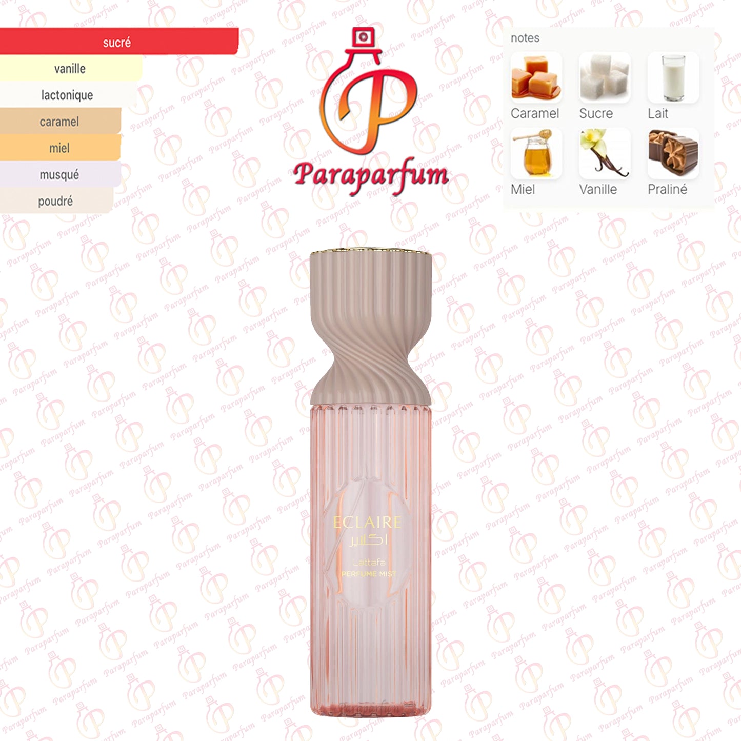 Eclaire Body Mist Lattafa 250ml