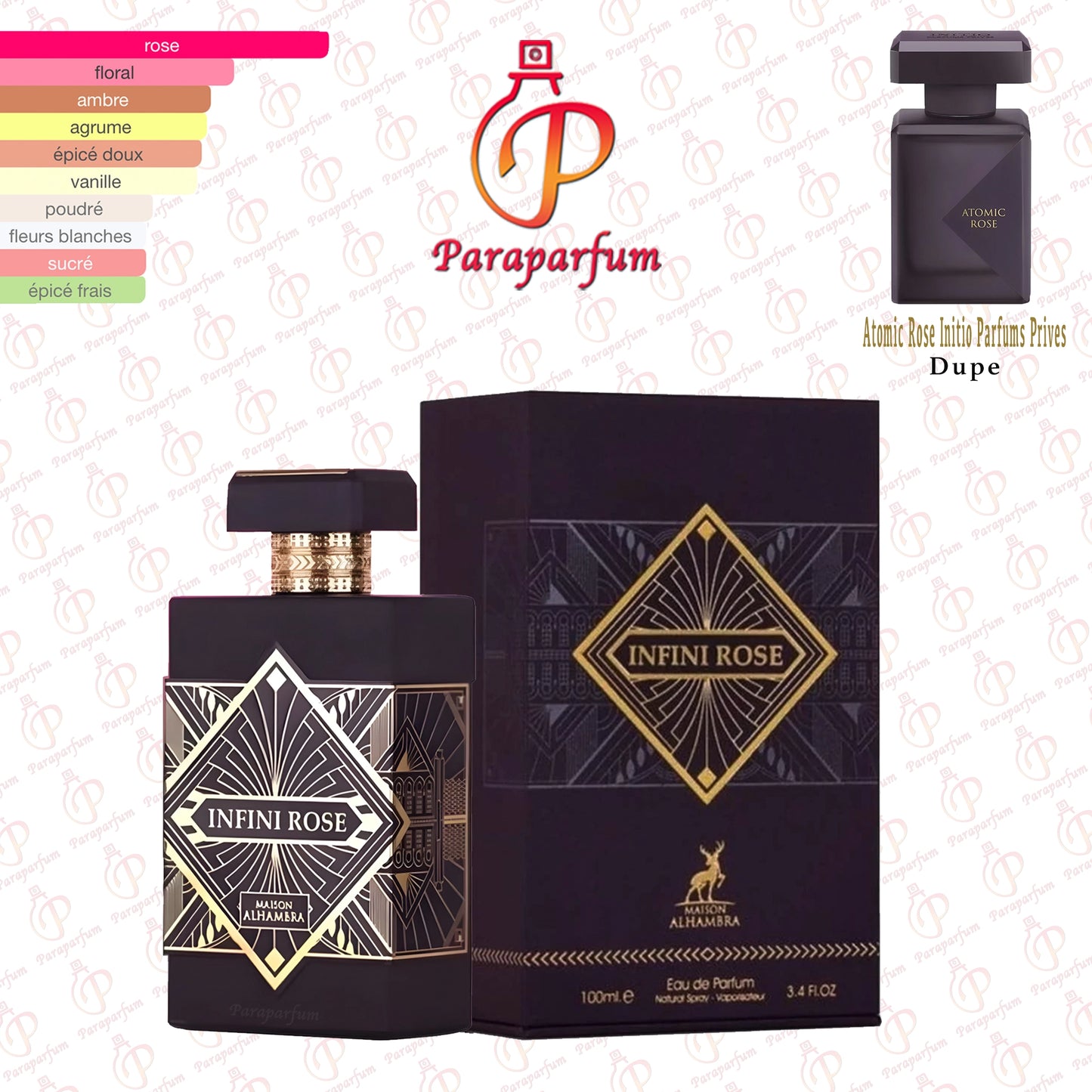 Infini Rose Maison Alhambra 100ml