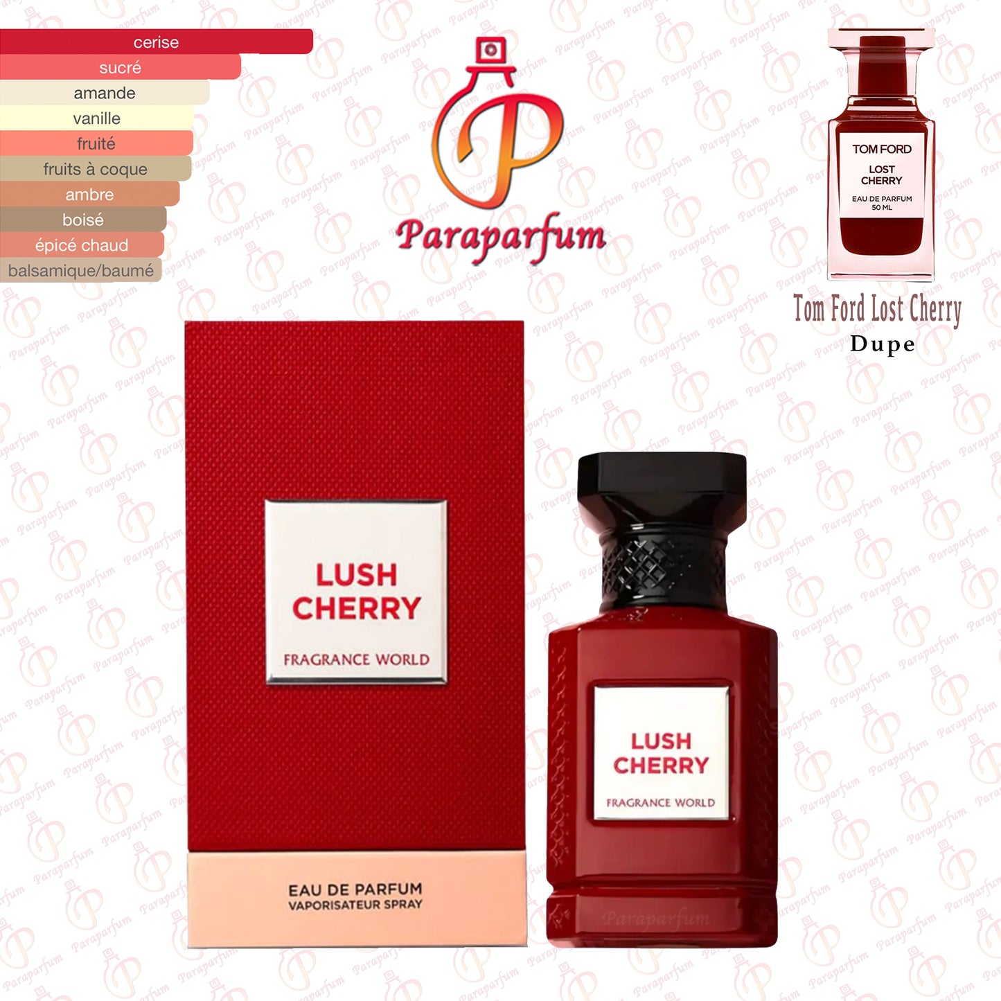Lush Cherry Fragrance World 80ml
