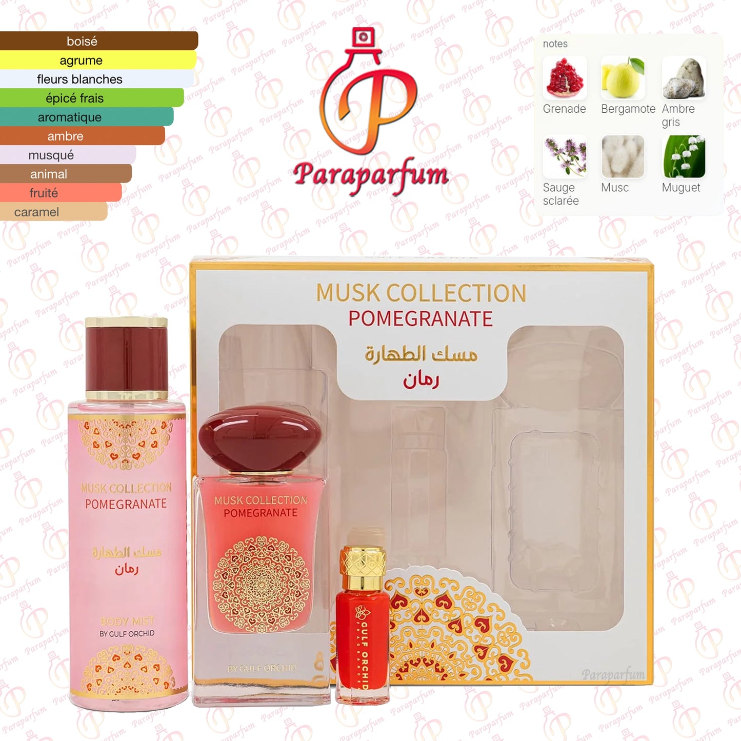 Musk Collection Pomegranate Gulf Orchid