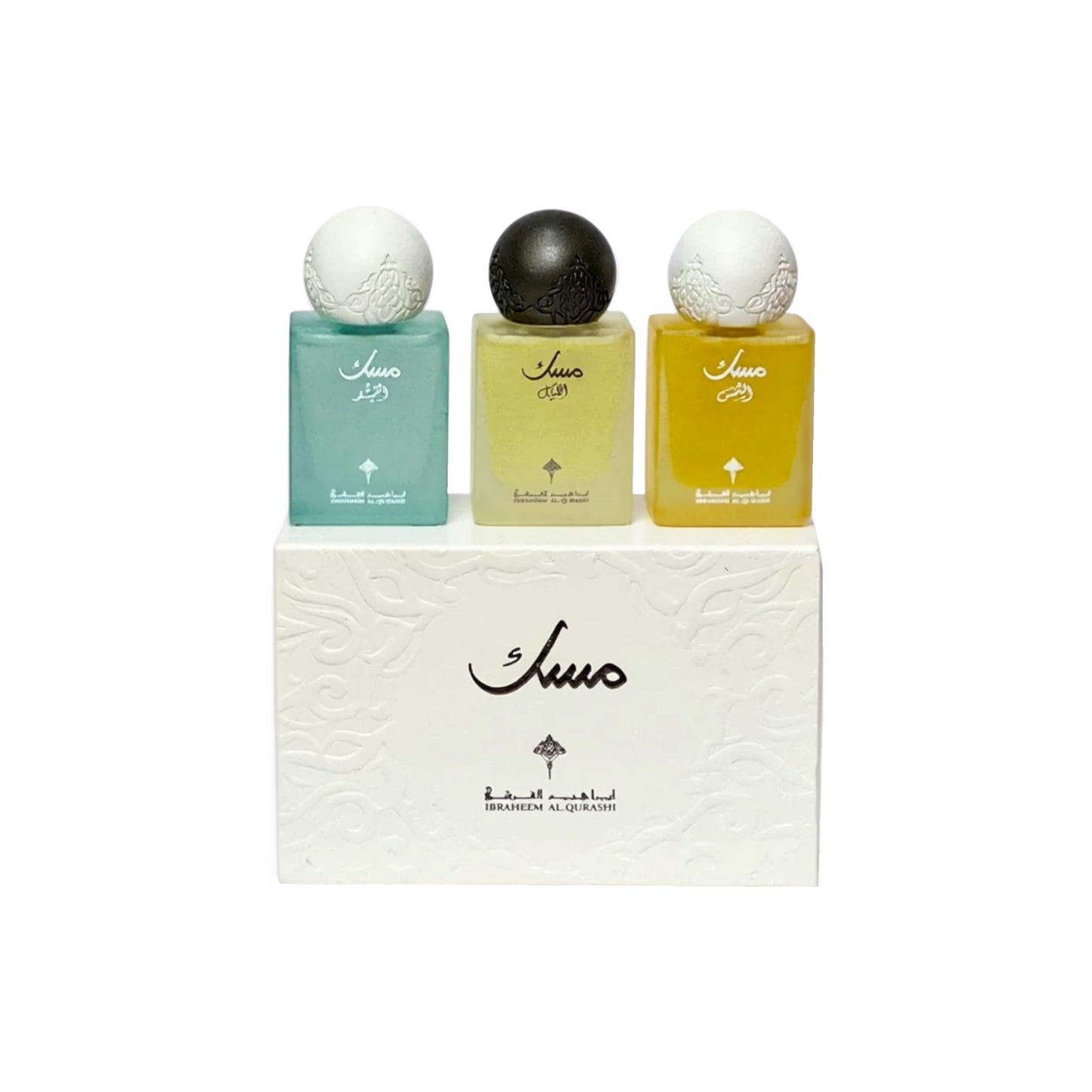 Musk Set Ibraheem AlQurashi (Al Fajr, Al Leil & Al Chems) 3 x 10ml