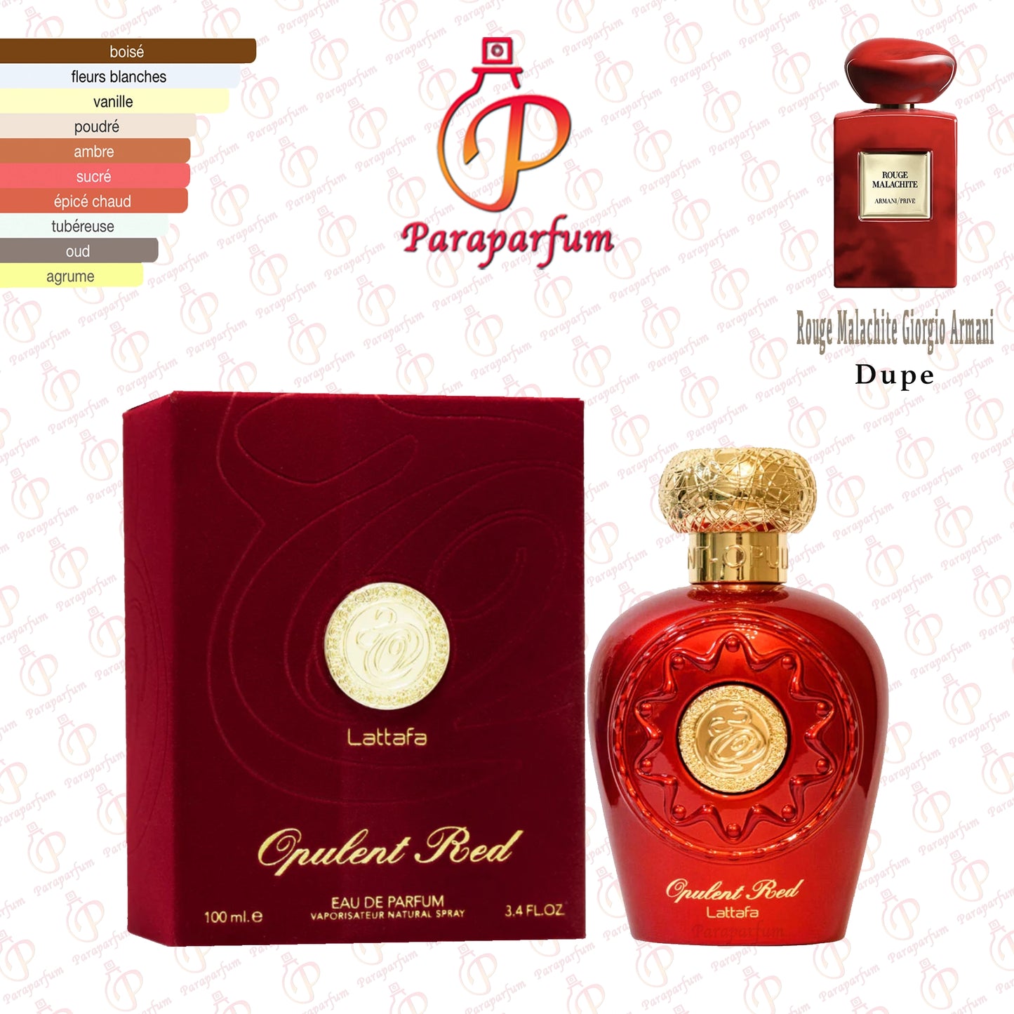 Opulent Red Lattafa 100ml