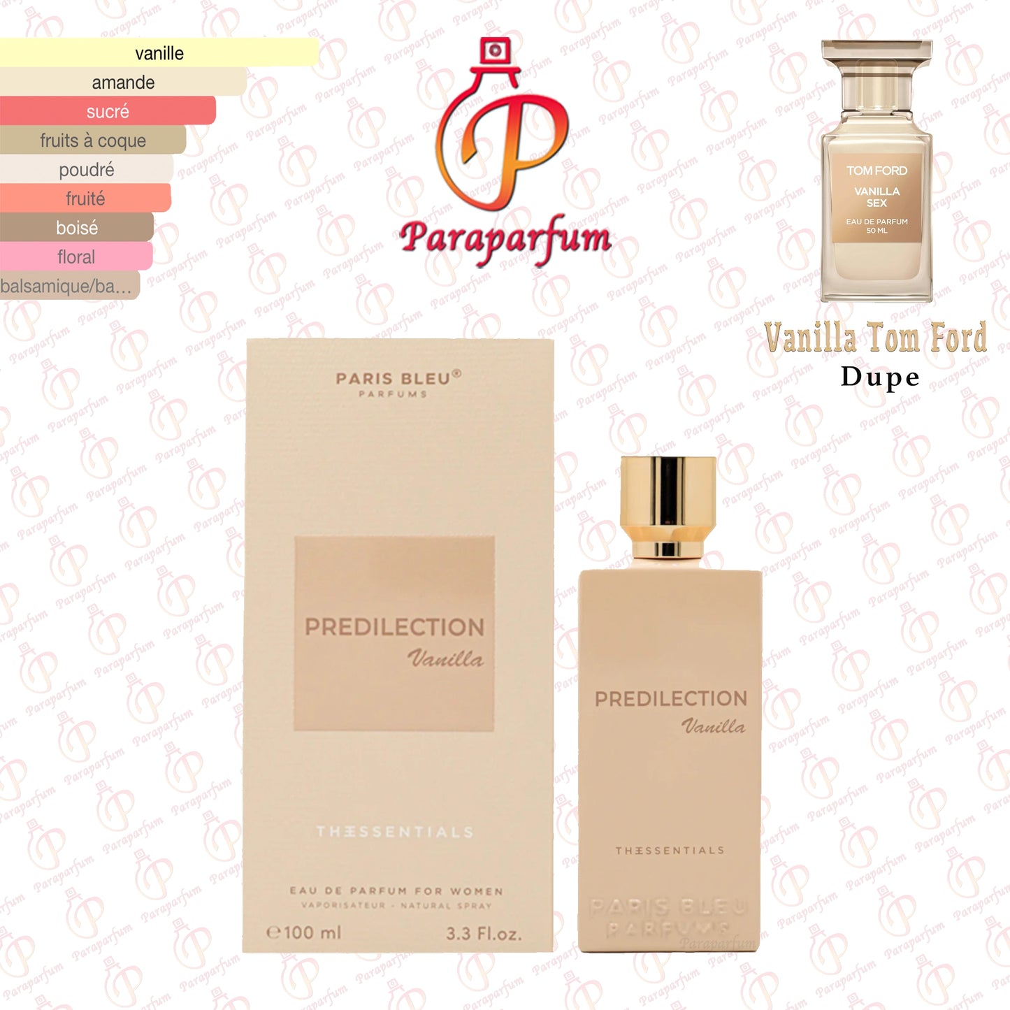 Predilection Vanilla Paris Bleu 100ml