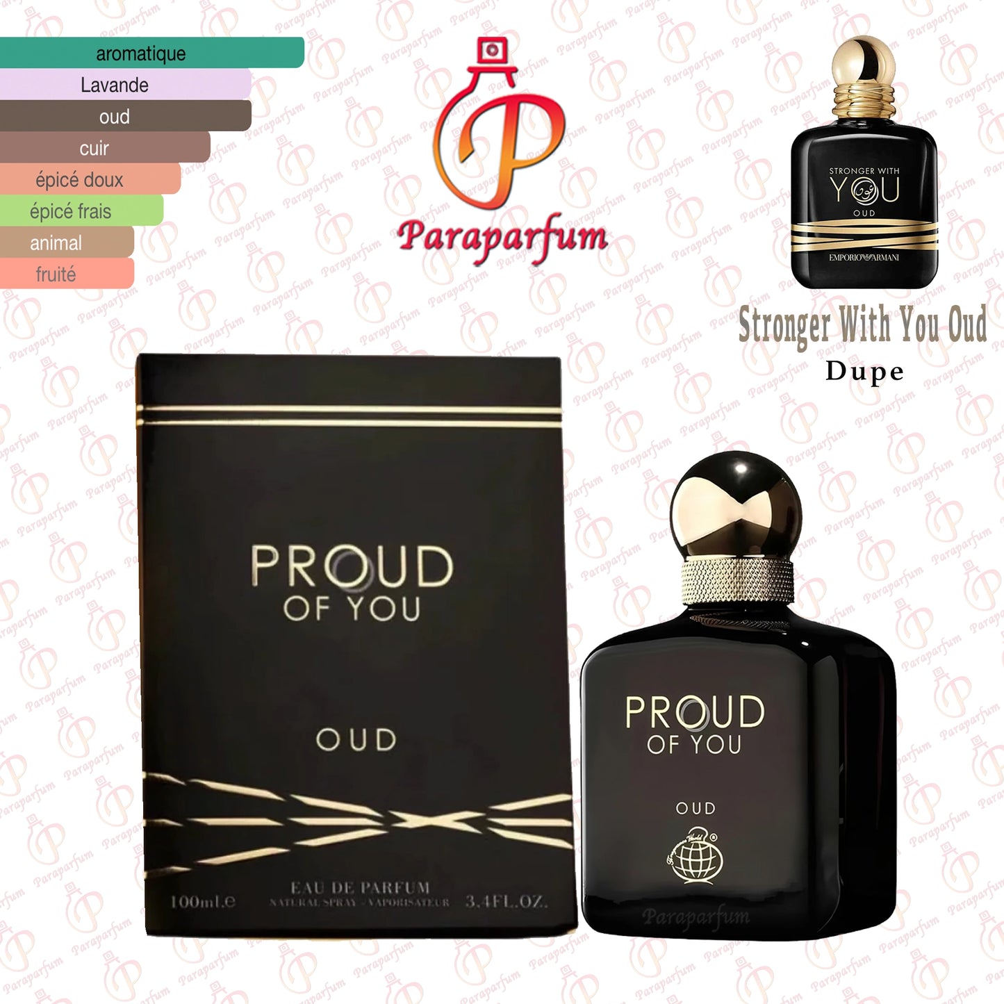 Proud of You Oud Fragrance World 100ml