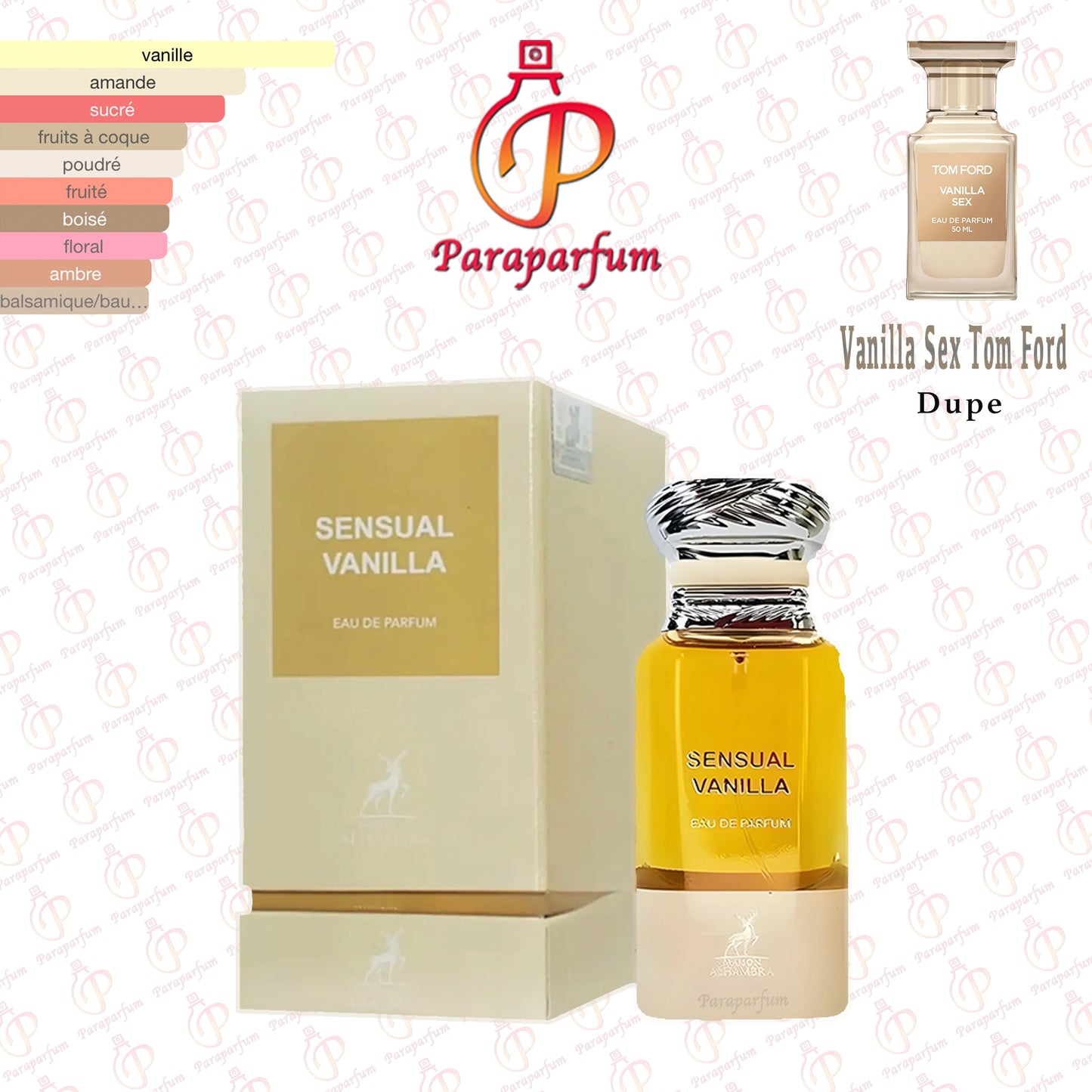 Sensual Vanilla Maison Alhambra 100ml