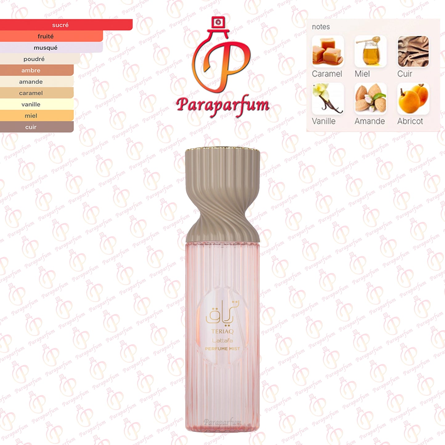 Teriaq Body Mist Lattafa 250ml