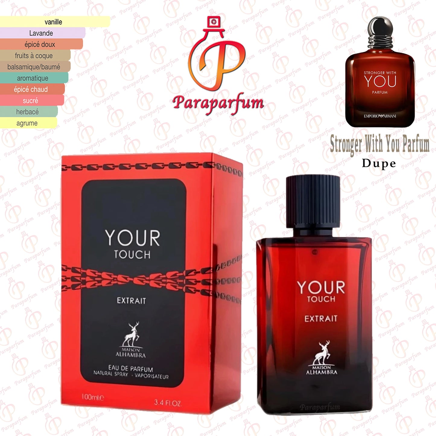 Your Touch Extrait Maison Alhambra 100ml