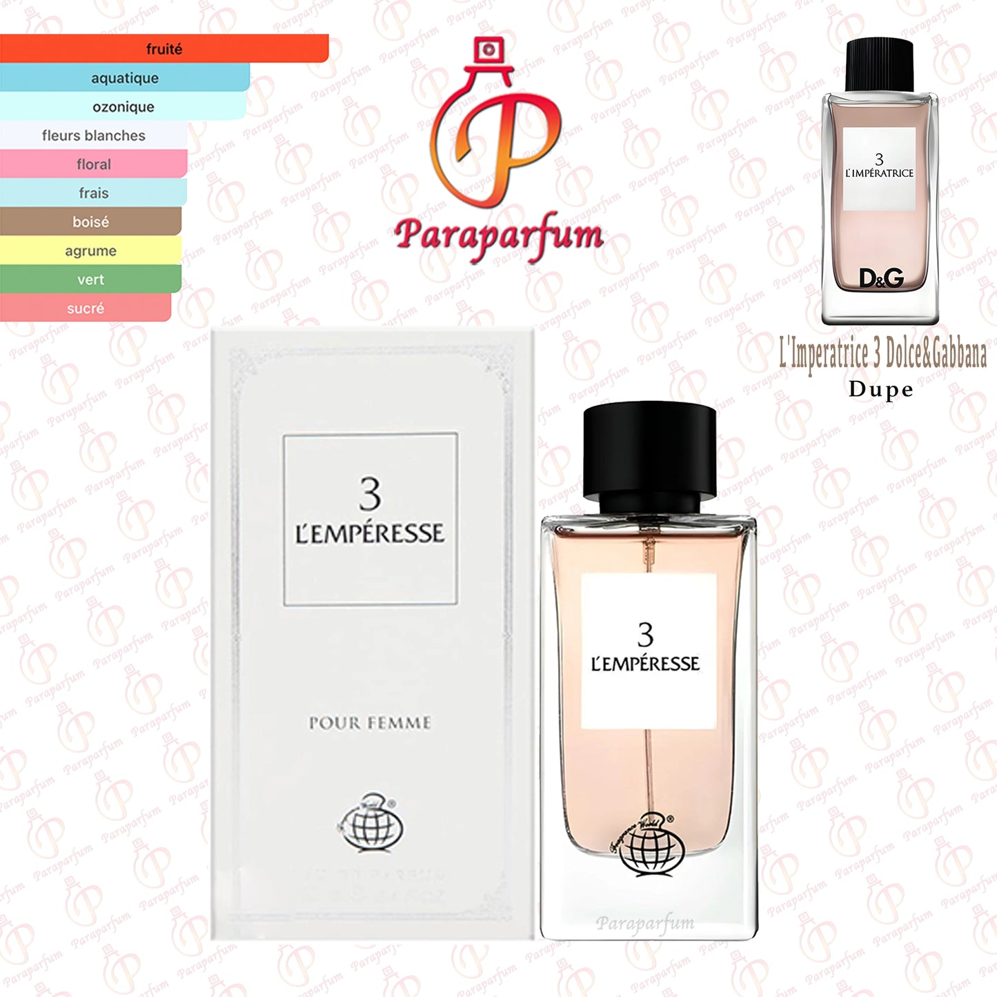 3 L'Emperesse Fragrance World 100ml