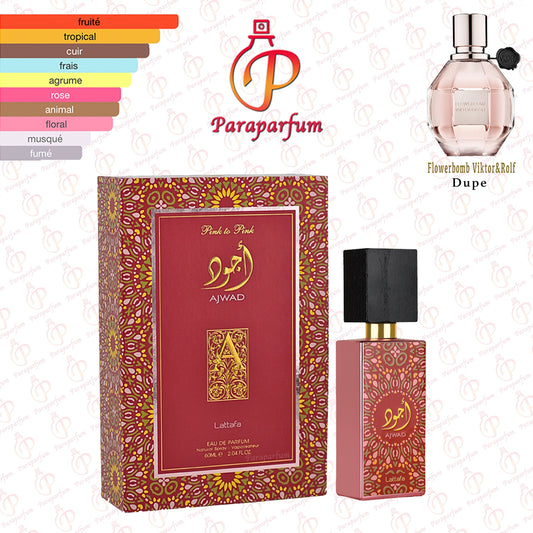 Ajwad Pink To Pink Lattafa 60ml