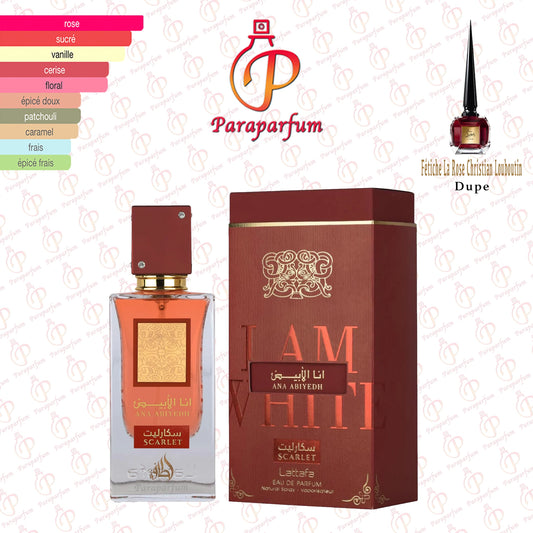 Ana Abiyedh Scarlet Lattafa 60ml