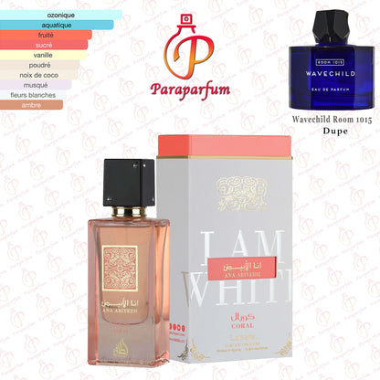 Ana Abiyedh Coral Lattafa 60ml