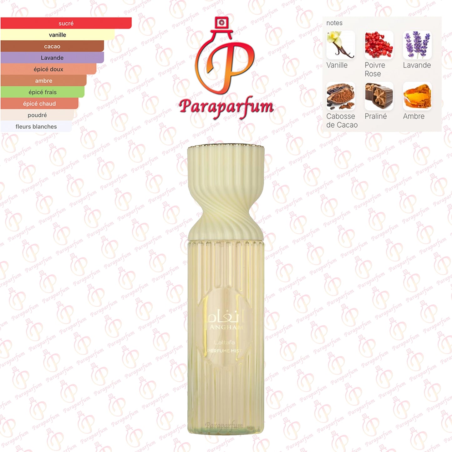 Angham Body Mist Lattafa 250ml