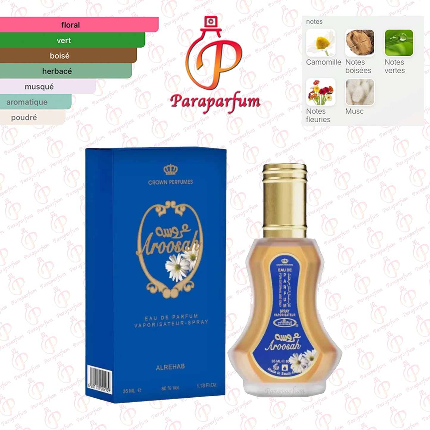 Aroosah Al Rehab 35ml