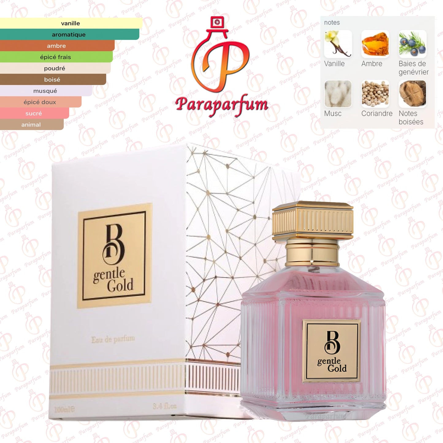 B Gentle Gold Fragrance World 100ml
