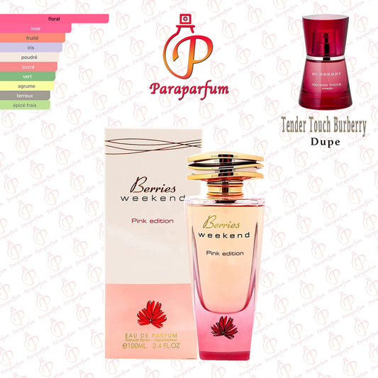 Berries Weekend Pink Edition Fragrance World 100ml