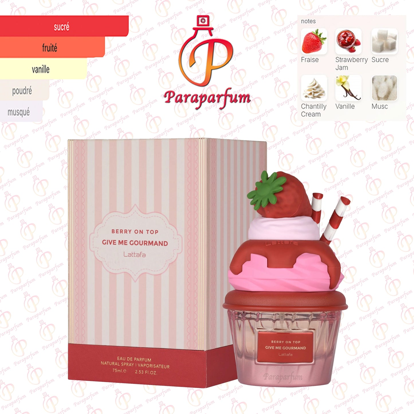 Berry On Top Lattafa 75ml