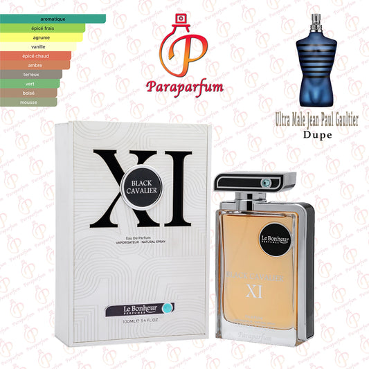 Black Cavalier XI Le Bonheur Perfumes 100ml