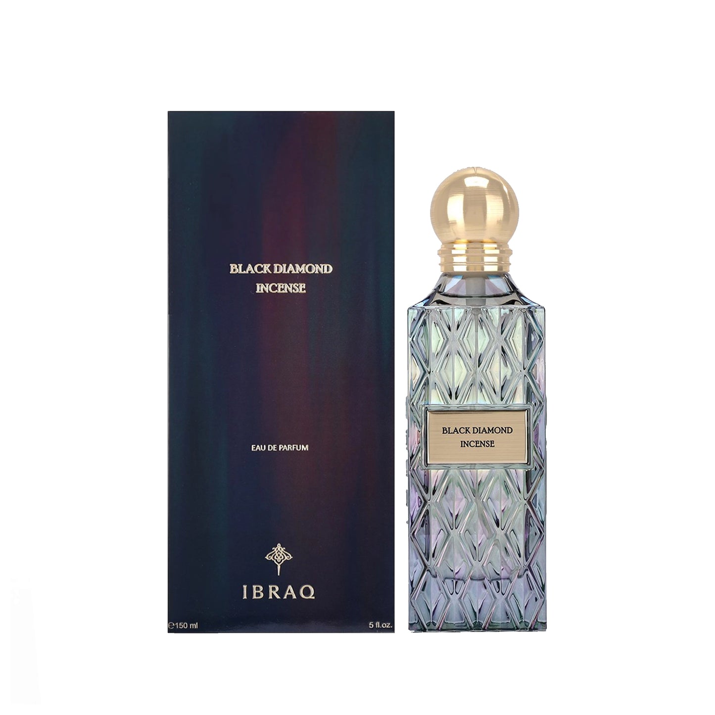 Black Diamond Incense Ibraheem Al Qurashi 150ml