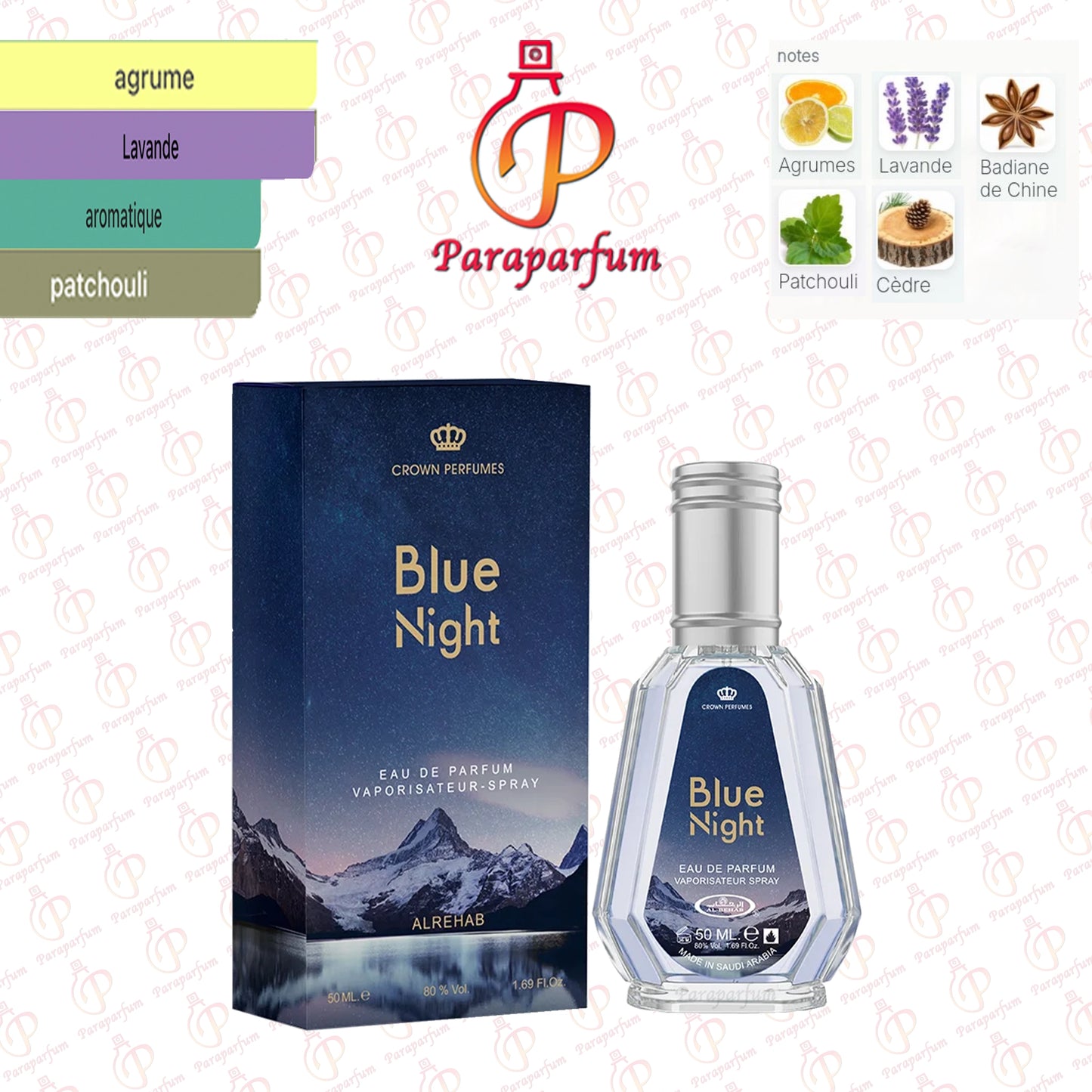 Blue Night Al Rehab 50ml
