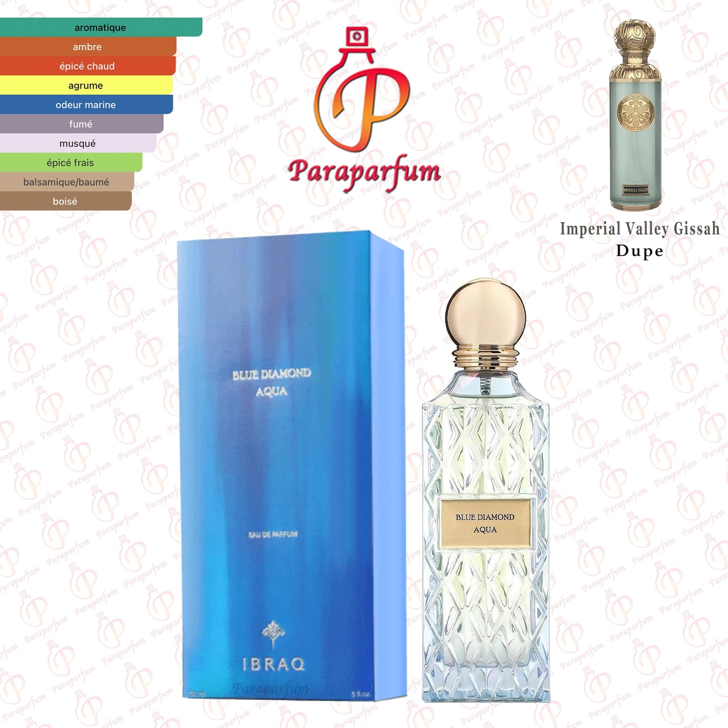 Blue Diamond Aqua Ibraheem AlQurashi 150ml