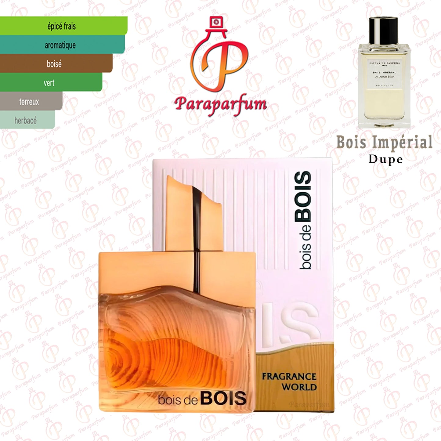 Bois de Bois Fragrance World 100ml