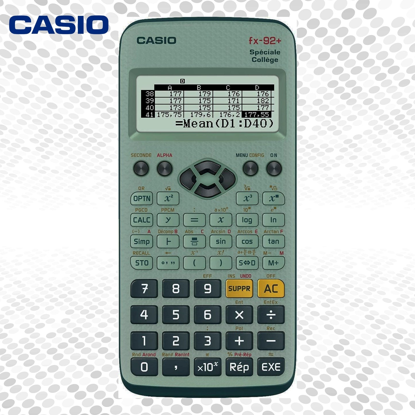Calculatrice Scientifique Casio FX-92+ Spéciale Collège