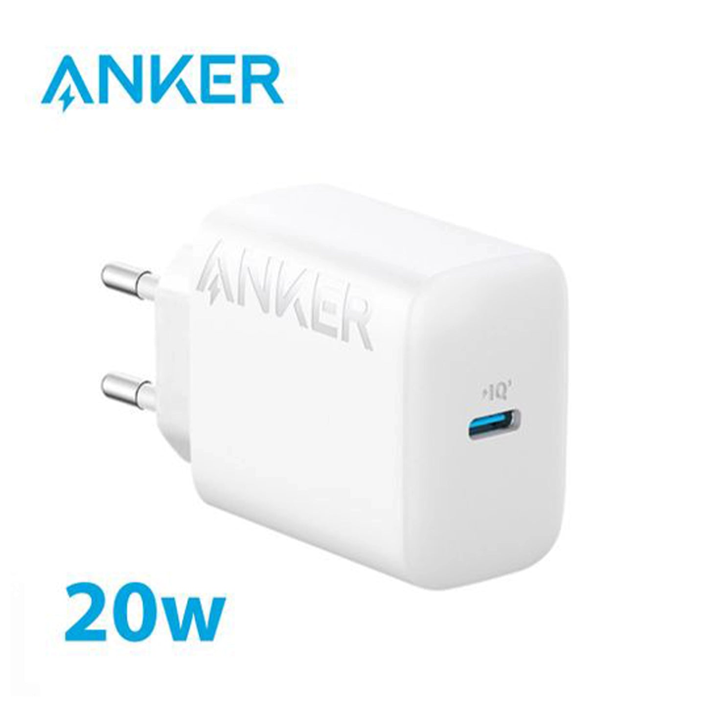 Chargeur mural USB-C Anker 20W (A2347L21)