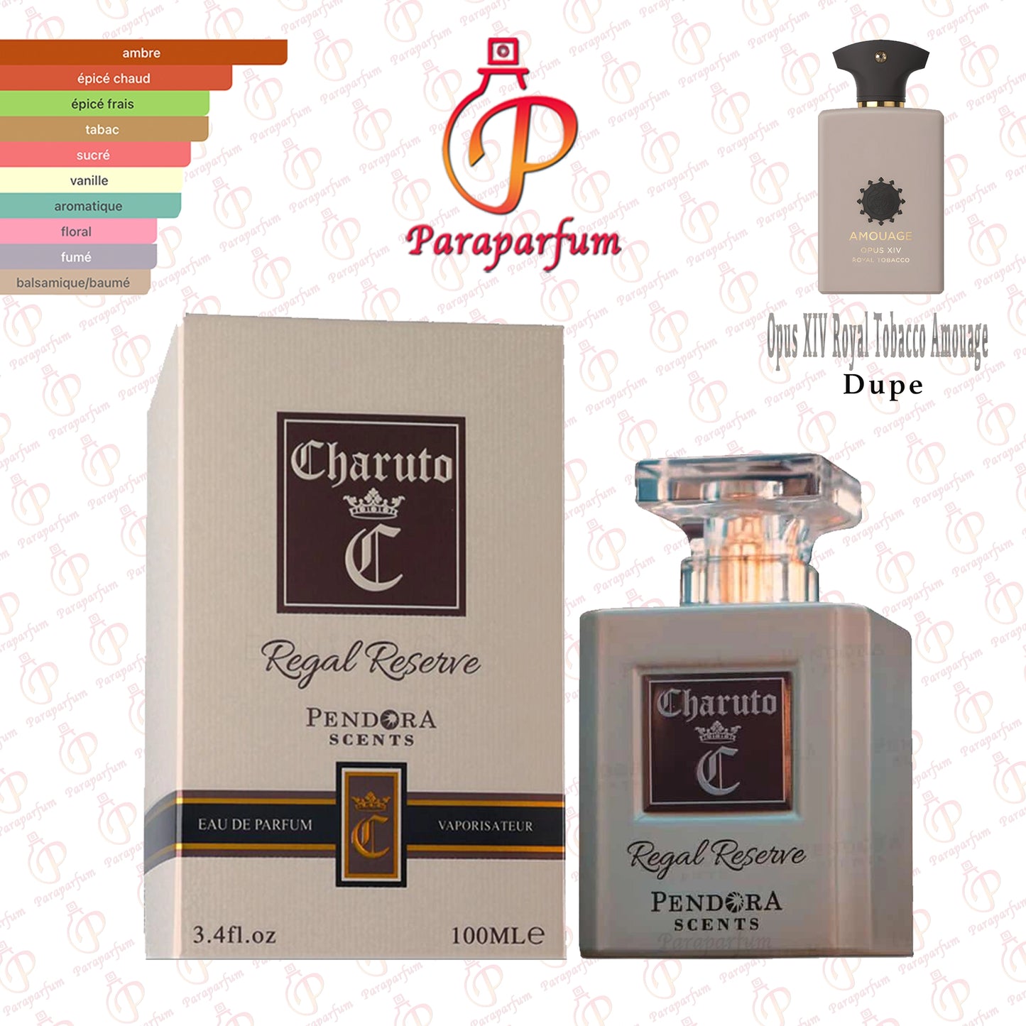 Charuto Regal Reserve Paris Corner 100ml