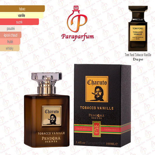 Charuto Tobacco Vanille Paris Corner 100ml
