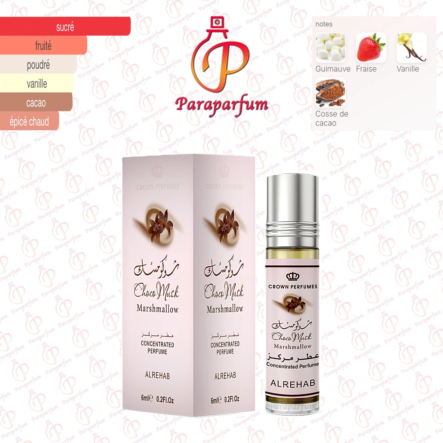 Choco Musk Marshmallow Oil Al Rehab 6ml