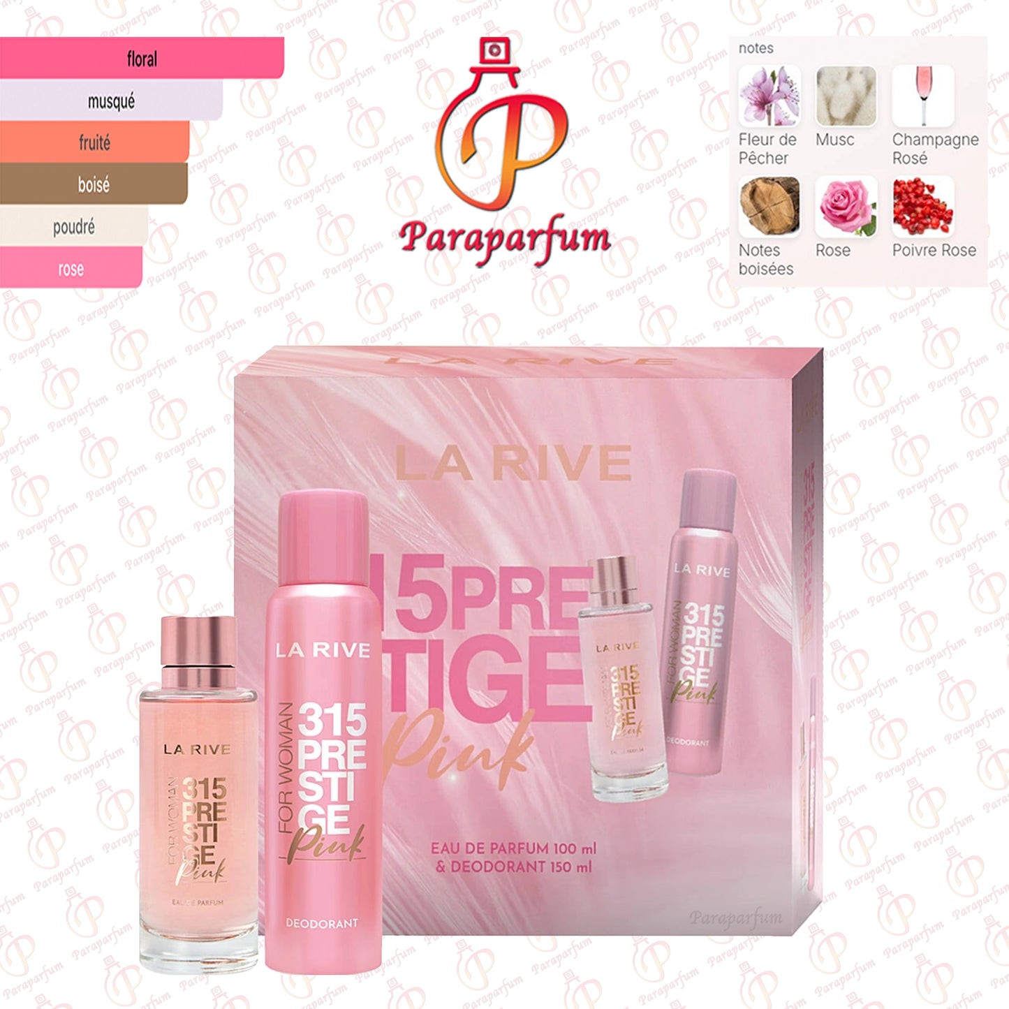 Coffret 315 Prestige Pink La Rive