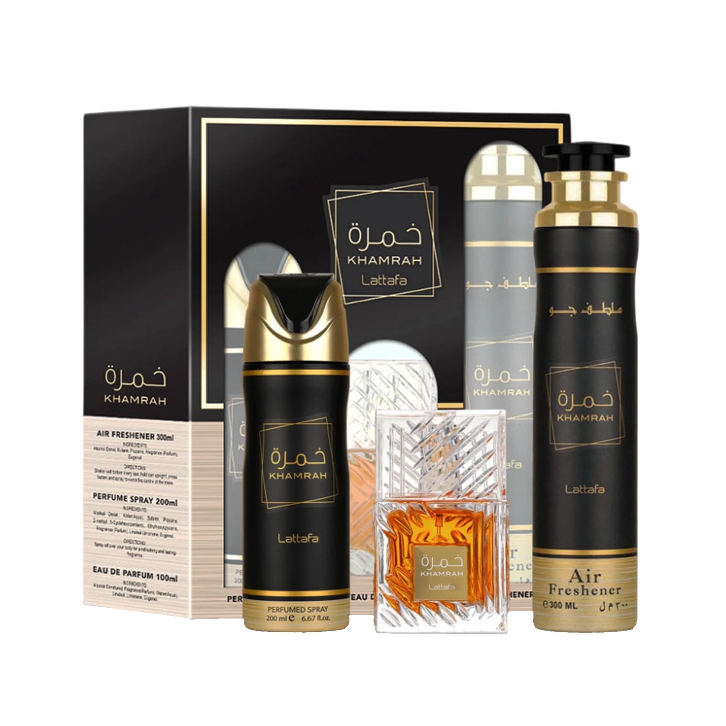 Coffret Khamrah Lattafa