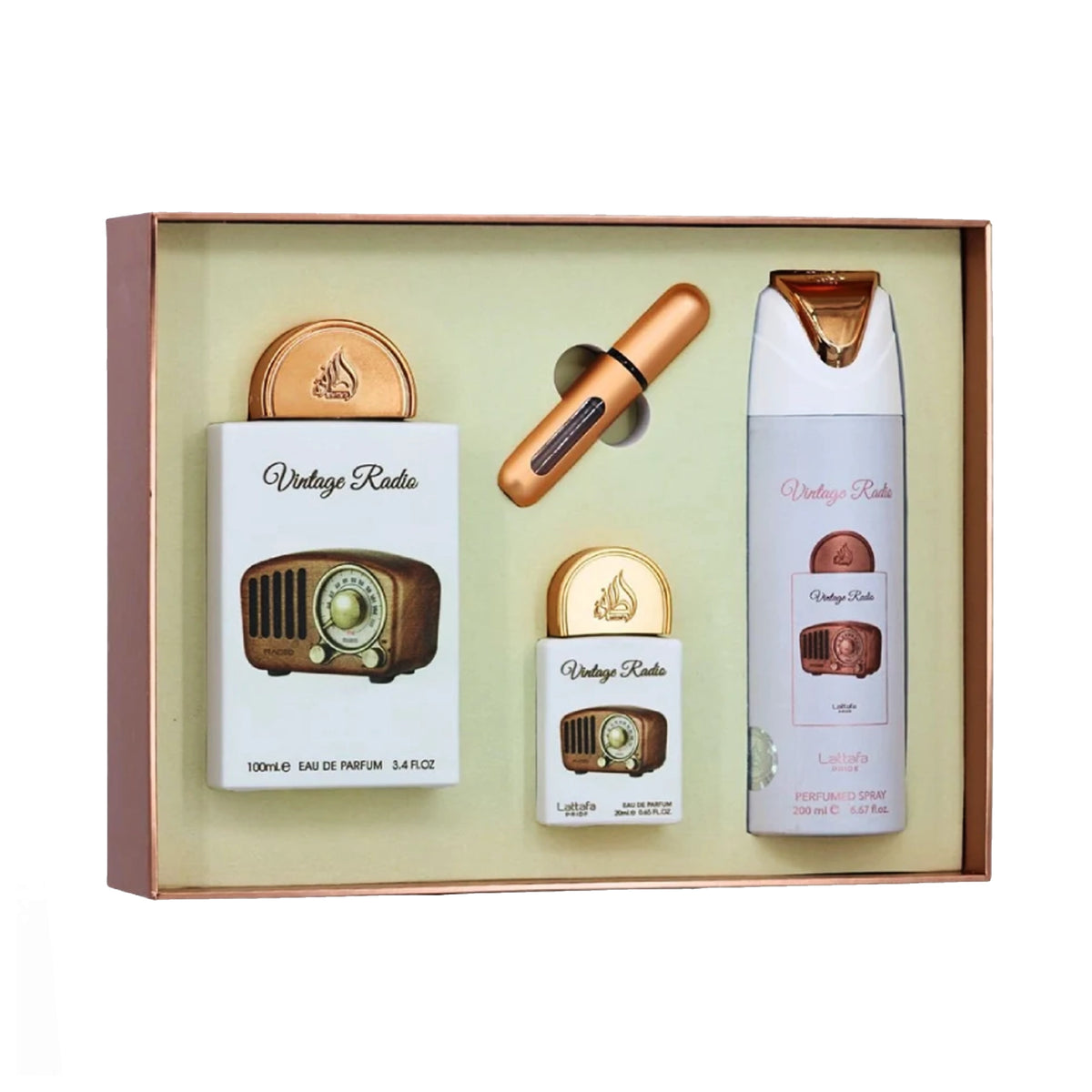 Coffret Vintage Radio Lattafa