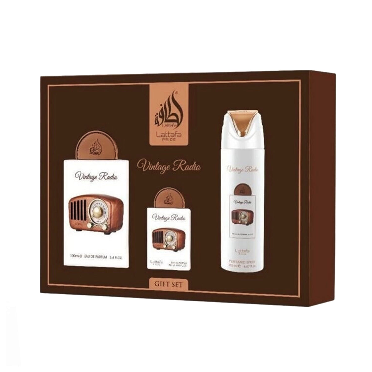 Coffret Vintage Radio Lattafa