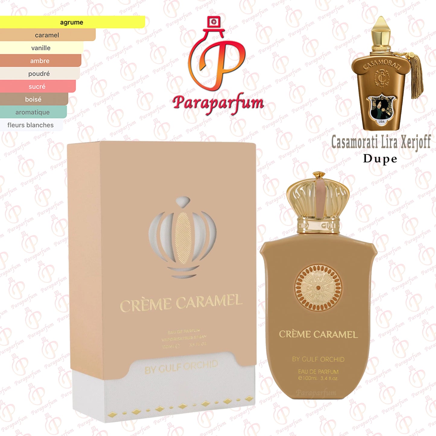 Crème Caramel Gulf Orchid 100ml