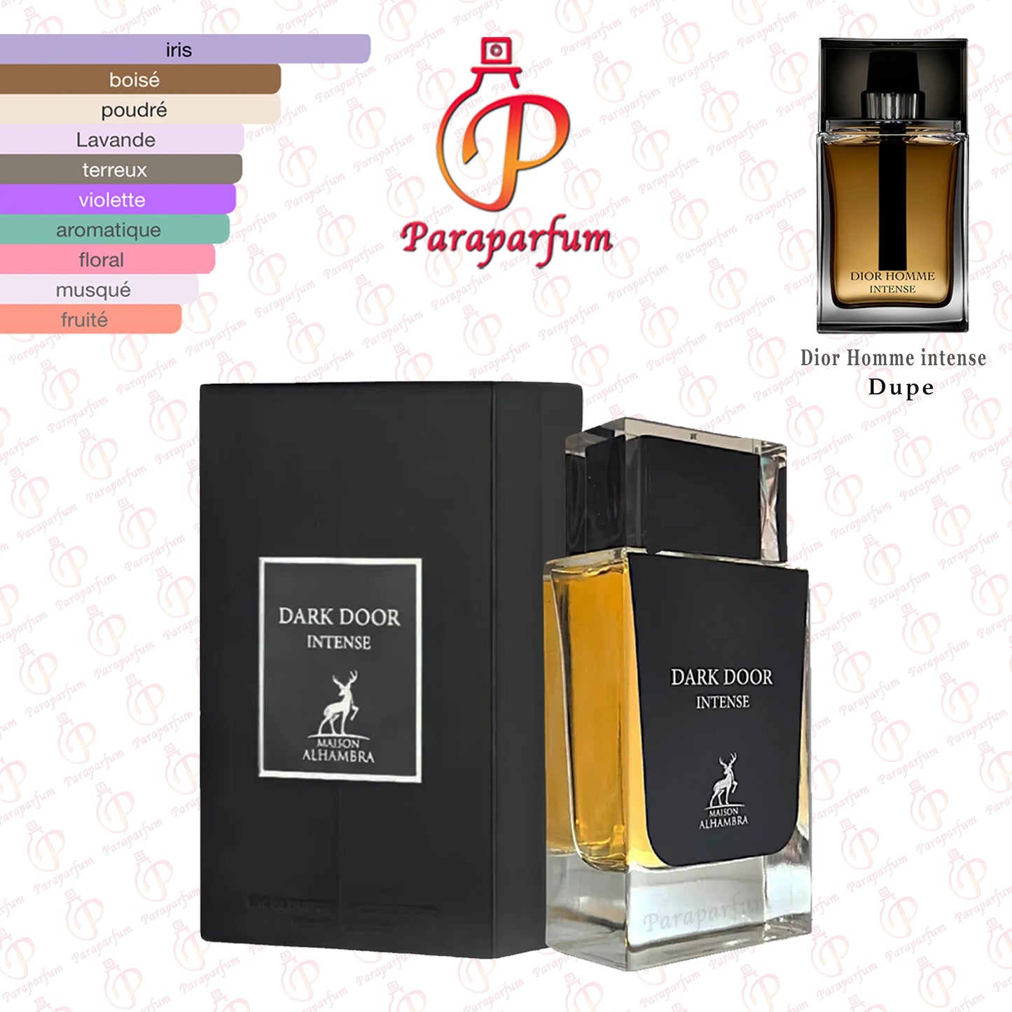 Dark Door intense Maison Alhambra 90ml
