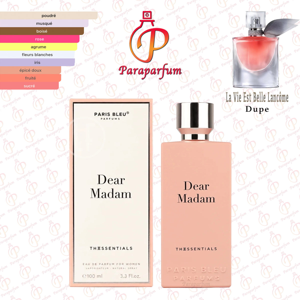 Dear Madame Paris Bleu 100ml