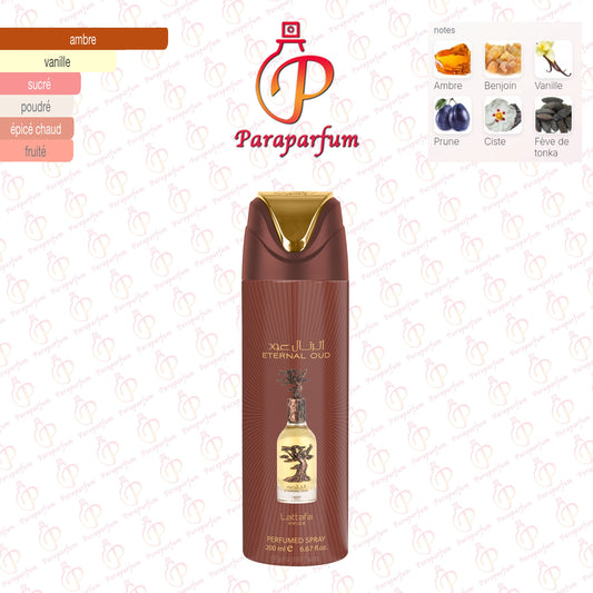 Déodorant Eternal Oud Lattafa Pride 200ml