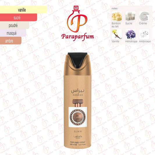 Déodorant Nebras Elixir Lattafa Pride 200ml