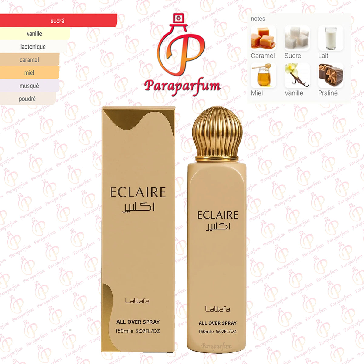 Eclaire Lattafa All Over Spray 150ml