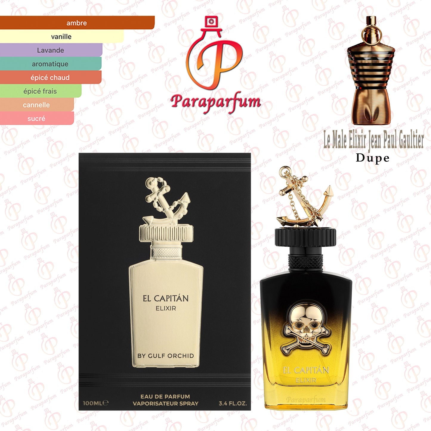 El Capitán Elixir Gulf Orchid 100ml