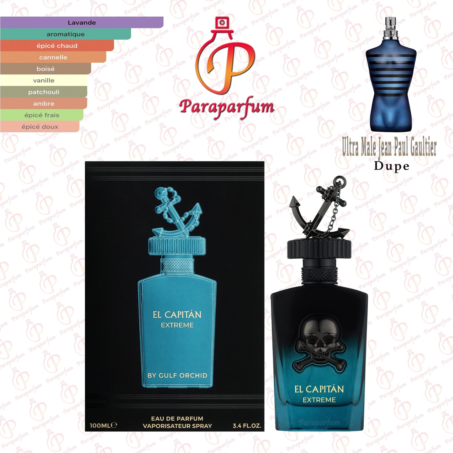 El Capitán Extreme Gulf Orchid 100ml